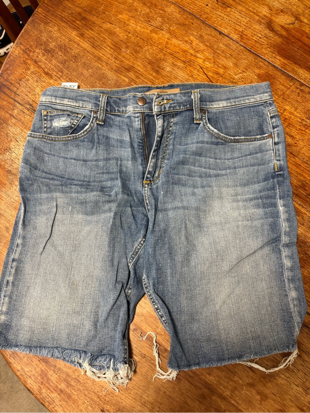 Joes Denim Cut-Off Shorts - Blue Wash